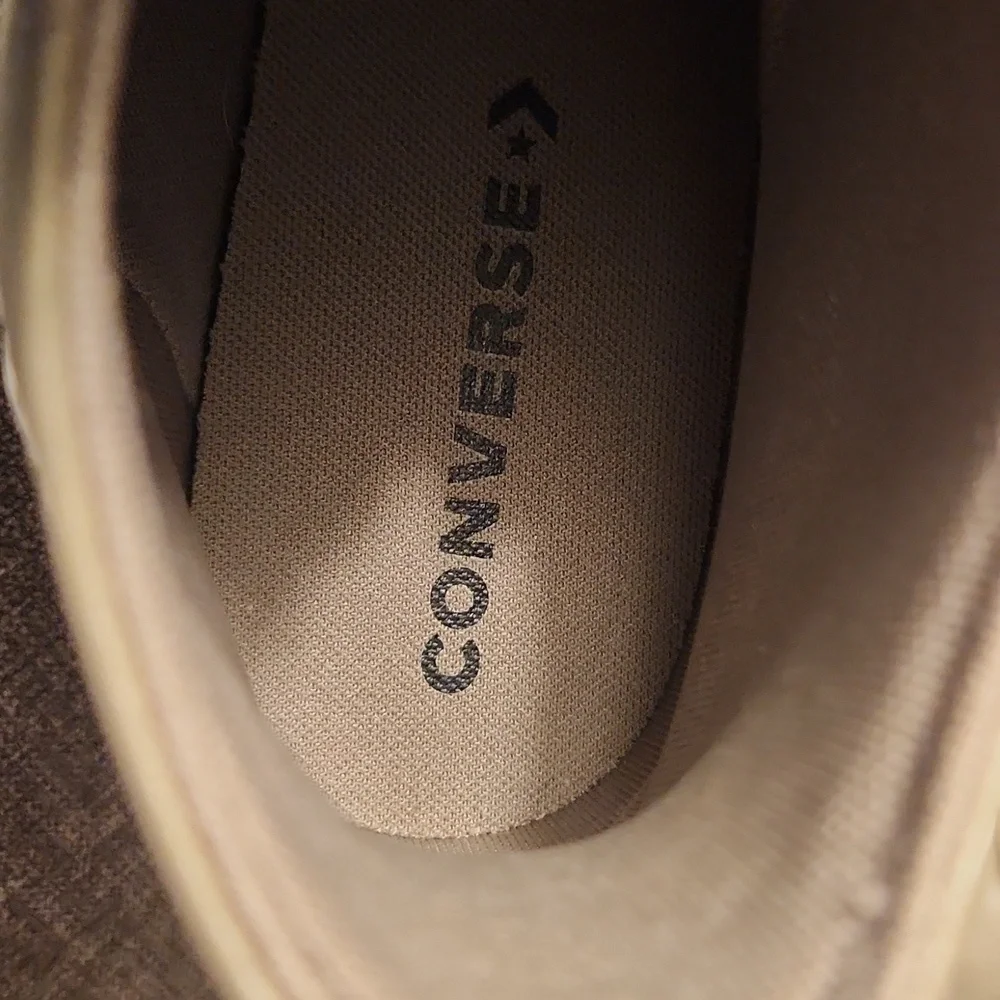 CONVERSE CHUCK TAYLOR ALL STAR LEATHER SNEAKER HIGH-TOP MEN'S SIZE 11. - Picture 8 of 11